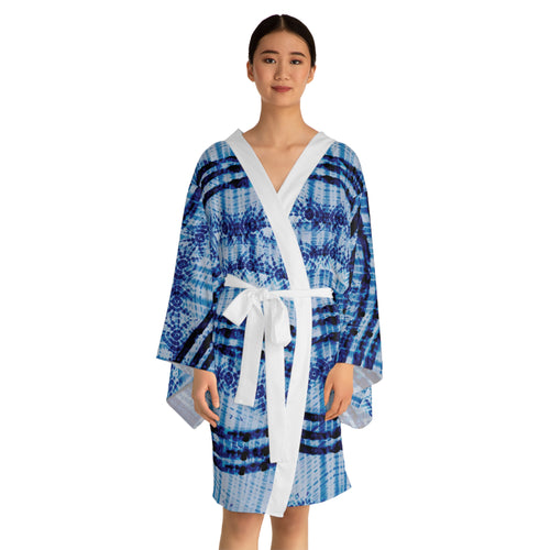 Blue Kimono Robe