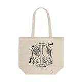 Canvas Tote - Peaceful Eco-Friendly Bag