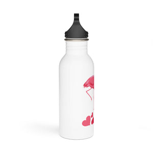 Water Bottle - Baby and Mama Flamingo Design