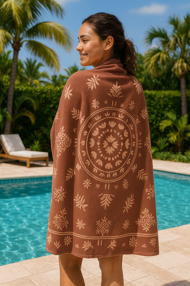Desert Bloom Poolside Towel