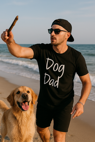 DOG DAD - Unisex Jersey Short Sleeve Tee