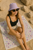 Bloom Luxe Floral Beach Towel