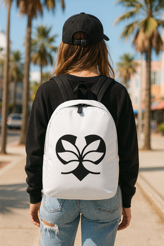 Coastal Urban Backpack with Hidden Pocket - with LIA Logo