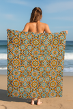 Moroccan Mosaic Beach Towel