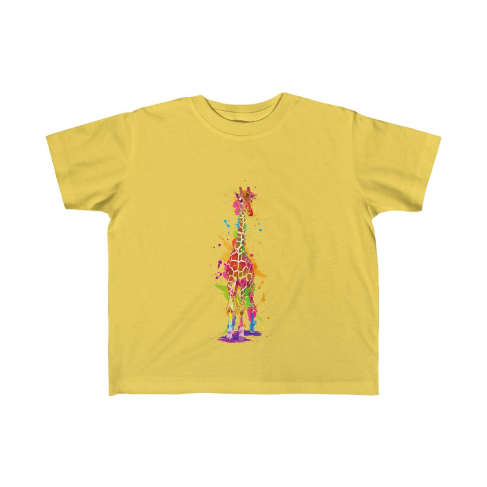 Geoffrey the Giraffe - Kid's Tee - Many Colors for Girls and Boys