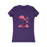 Mama and Baby Flamingo Tee