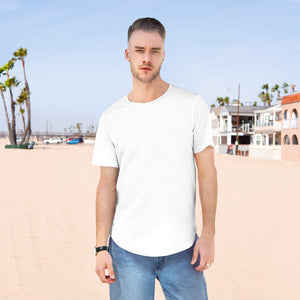 FAITH - Men's Jersey Curved Hem Tee
